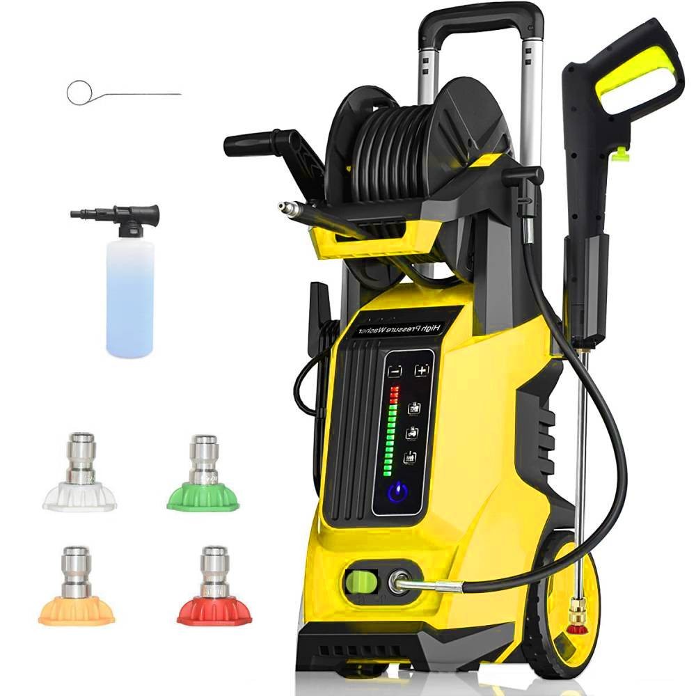 Powerful Electric High Pressure Washer 3800PSI Max 2.6 GPM Power Washer 1800W