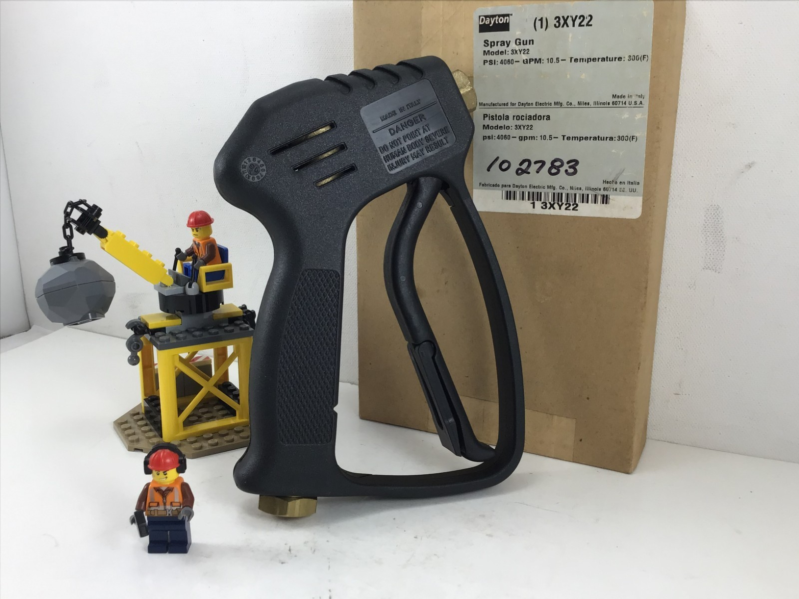 3XY22 – DAYTON – 4060 PSI – 300*F -PRESSURE WASHER SPRAY GUN – *NEW OLD STOCK!*