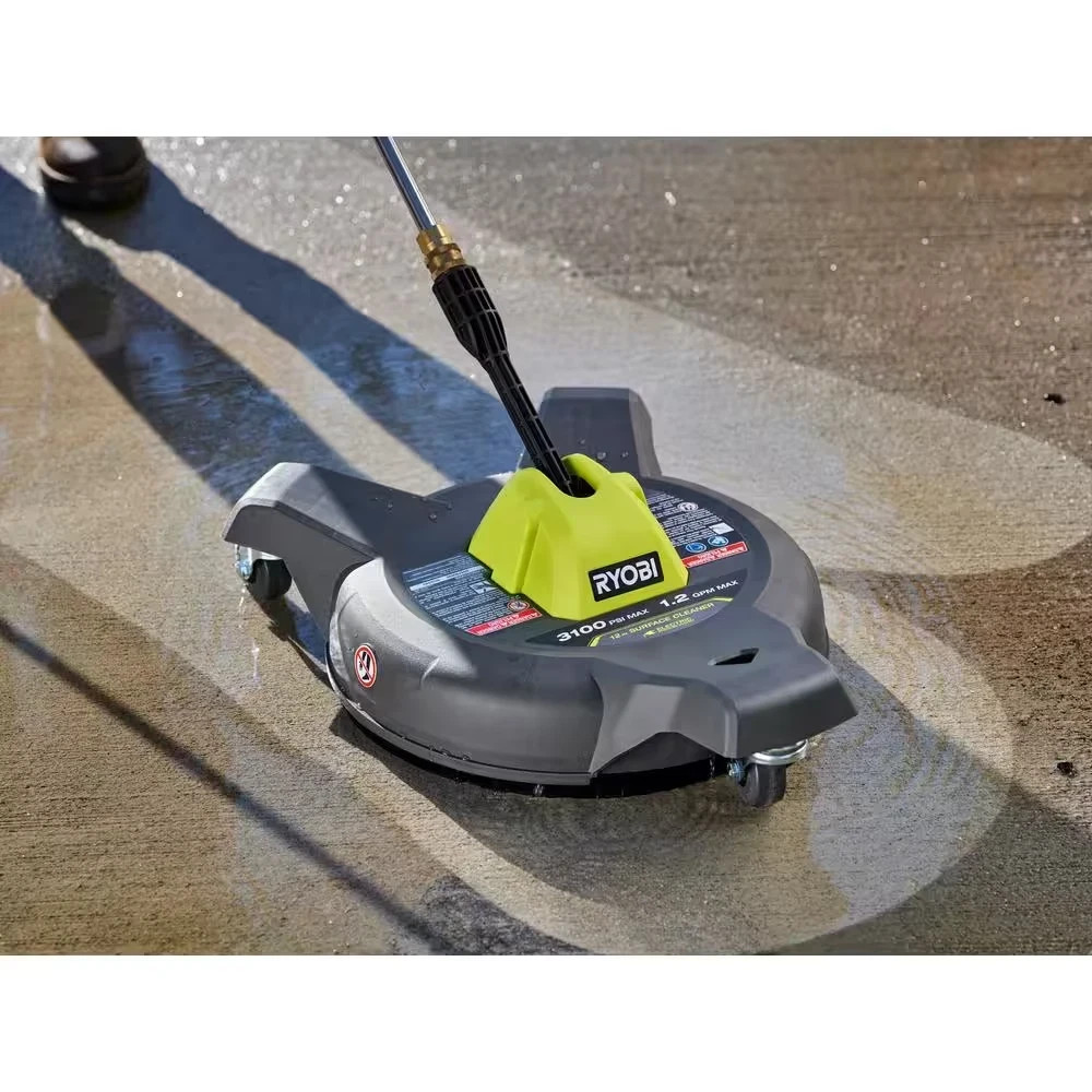 Ryobi RY31SC312 1.2GPM 12″ Surface Cleaner For Electric Pressure Washer