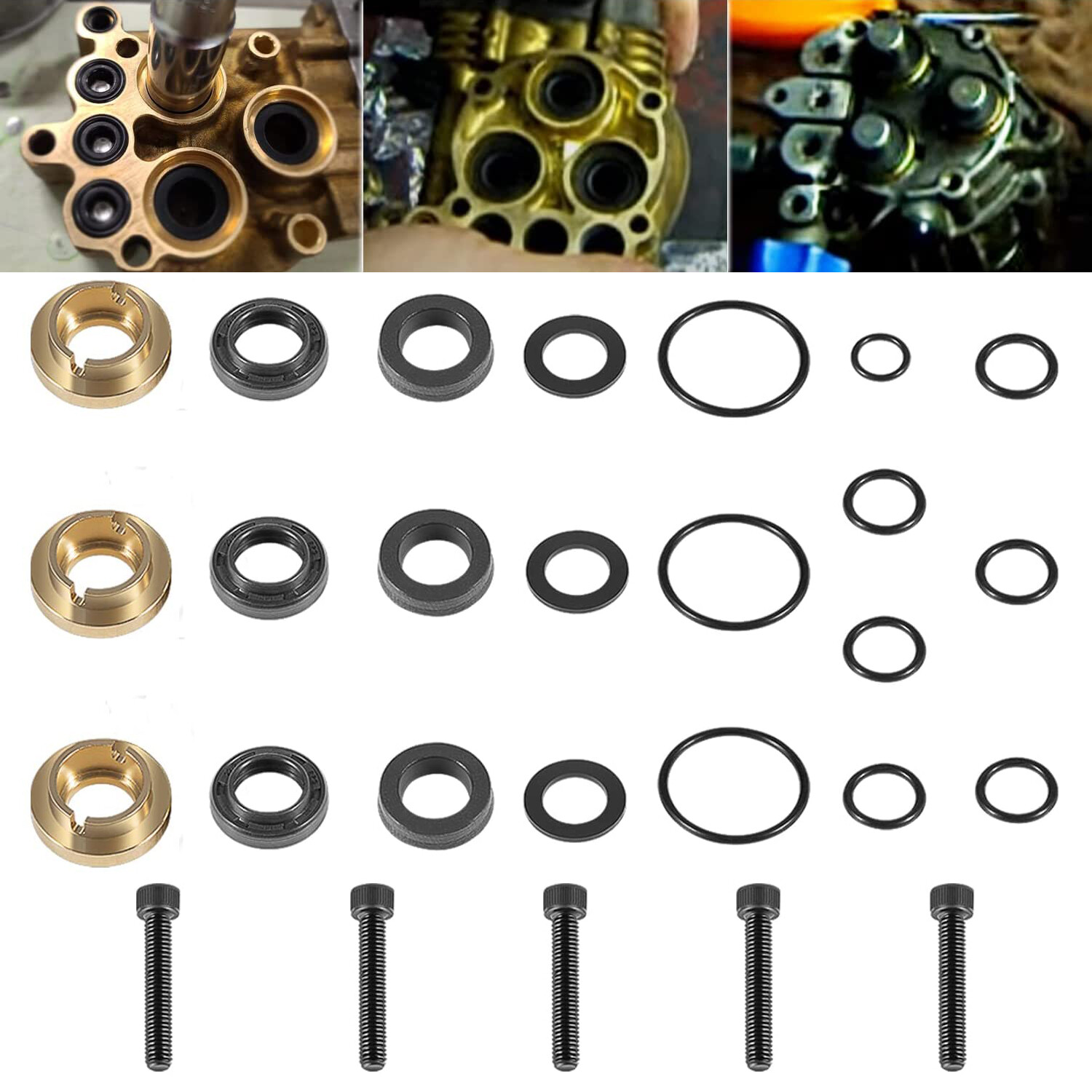 190595GS Pressure Washer Seal Kit For Briggs and Stratton Pumps 580752550