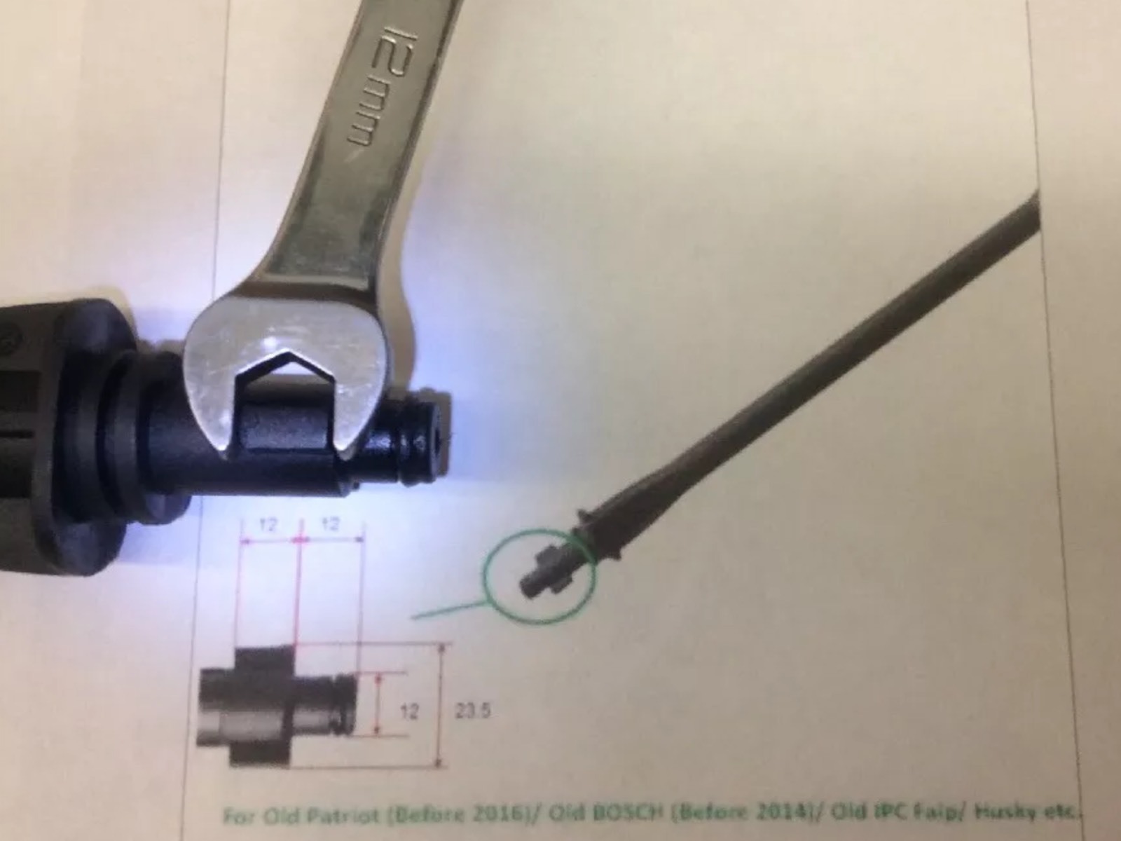 McCulloch Electric Pressure Washer Wand & Nozzle FH160G 7200-140D55 7200-140D53