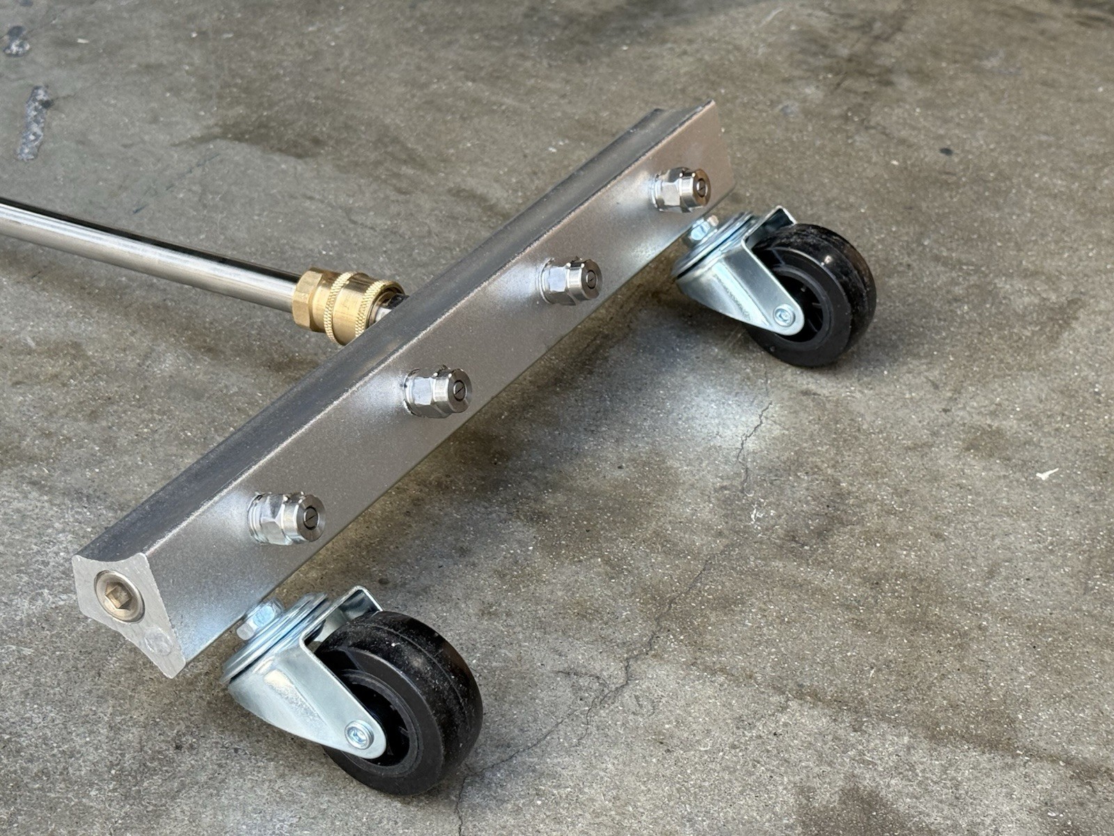 4000PSI Under Car Pressure Washer Undercarriage Cleaner Underbody Wash Broom
