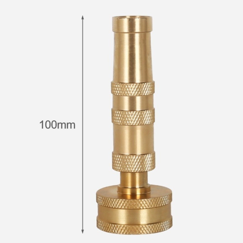 Outdoor Brass Hose Nozzle for Lawn Garden Car Wash and Pressure Cleaning