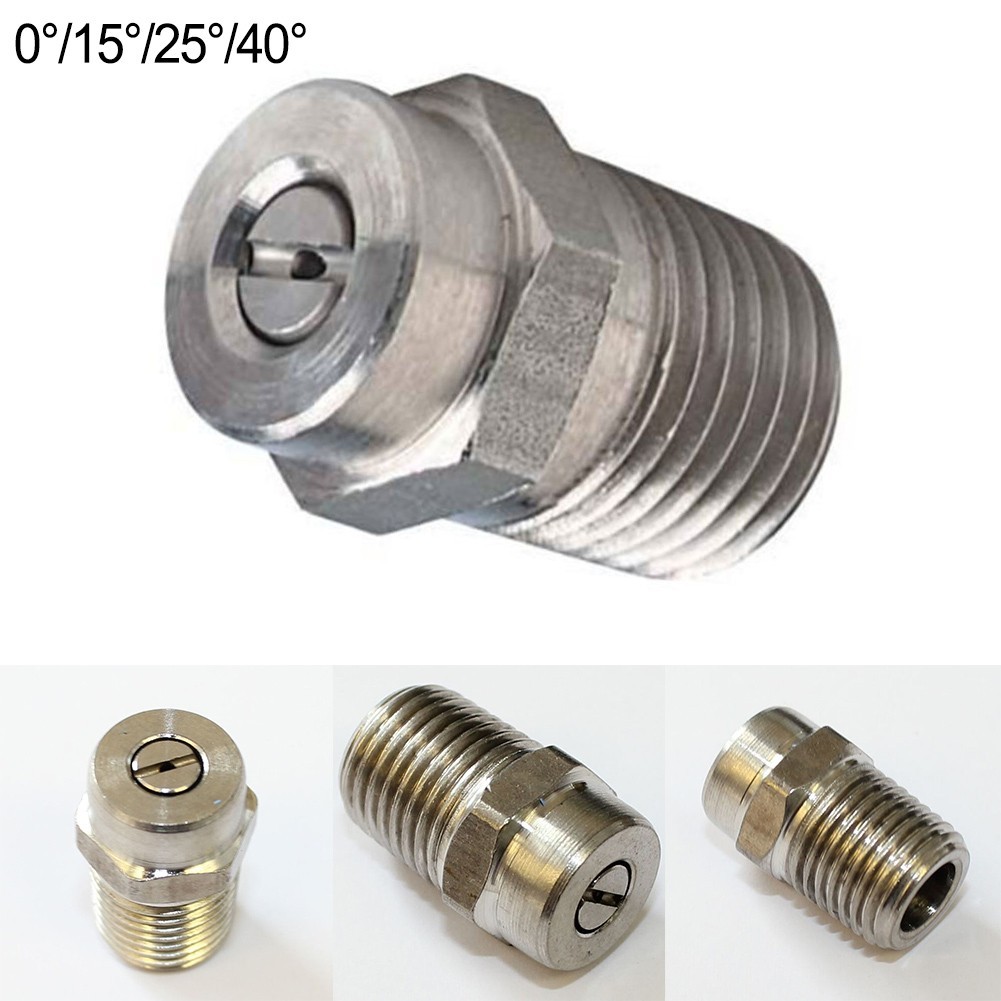 Pressure Washer Jet Wash Spray NOZZLE 1/4″ Meg 0° 15° 25° 40° Sizes 04 1.2mm New