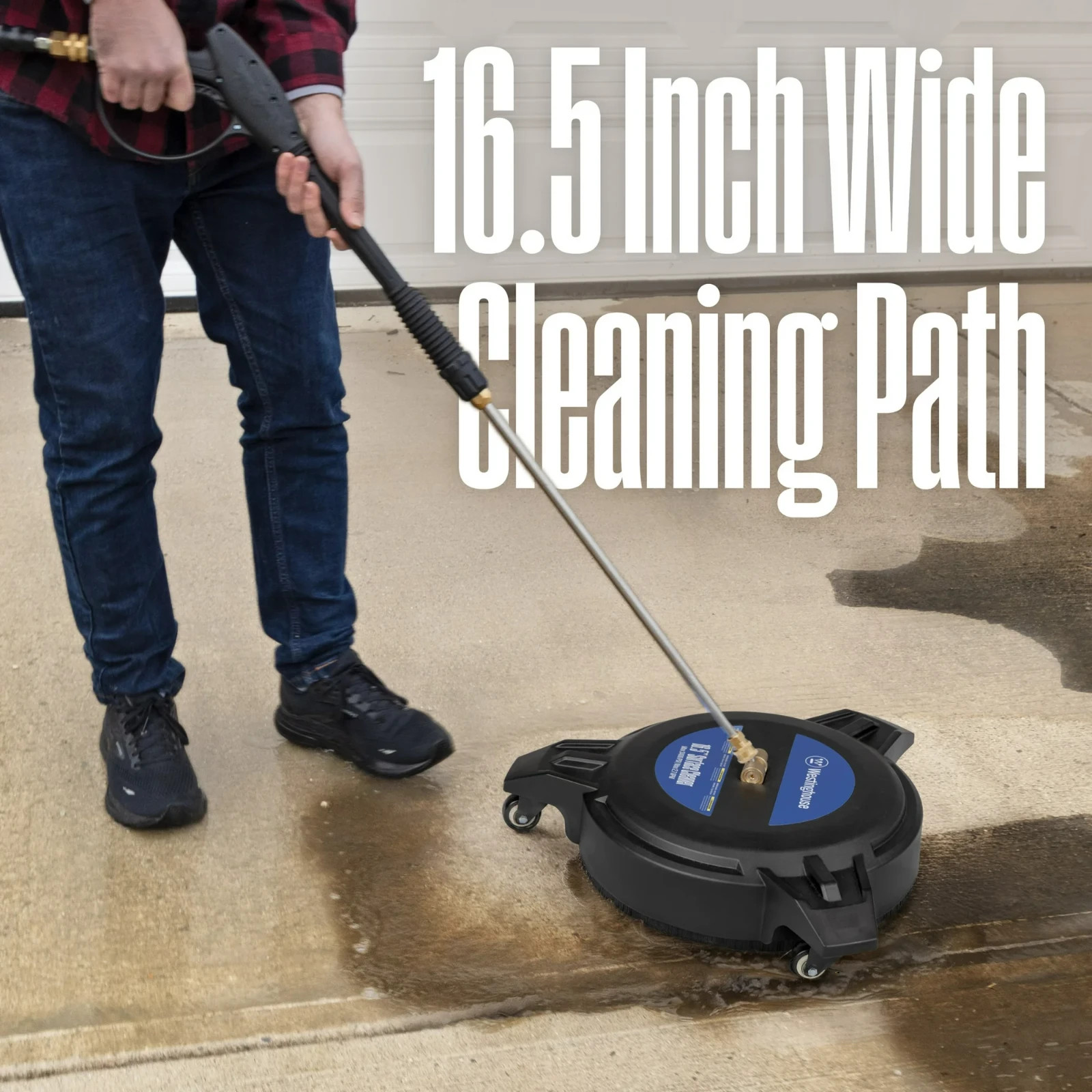 Westinghouse Universal 16.5″ Pressure Washer Plastic Surface Cleaner Attachment