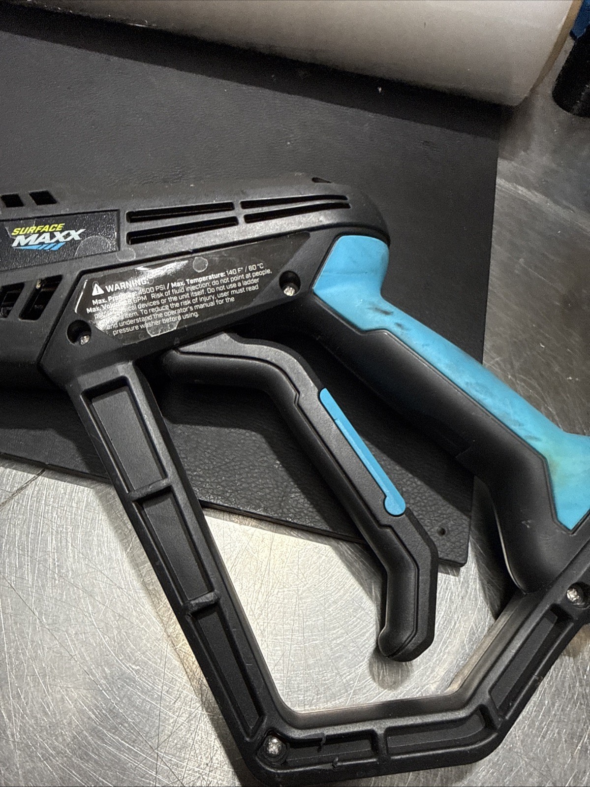Surface Maxx Professional Pressure Washer Gun 4500 PSI Side Grip Electric Gas