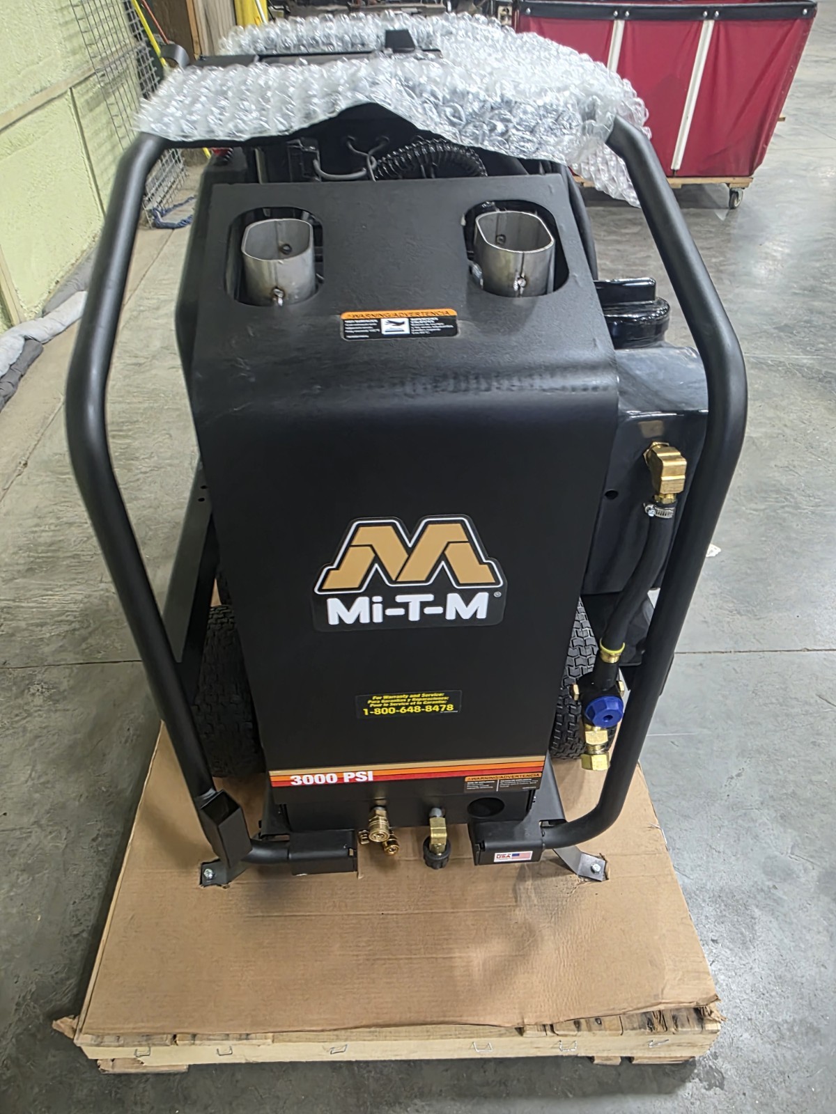 MI-T-M GH-3004-SM10 Pressure Washer,8HP,3000psi,3.5gpm,230V 2GXK9