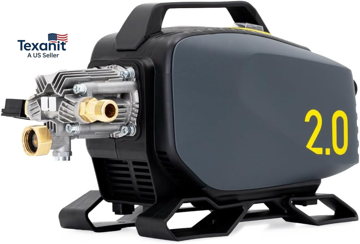 2.0 Electric Pressure Washer (Tool Only) – 2.0 GPM High Pressure Washer for DIY