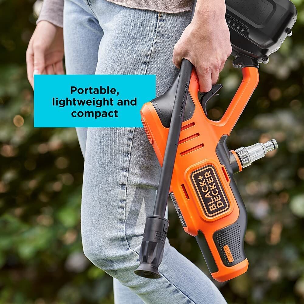 BLACK+DECKER 20V MAX* Pressure Washer, 350 PSI – BCPW350C1