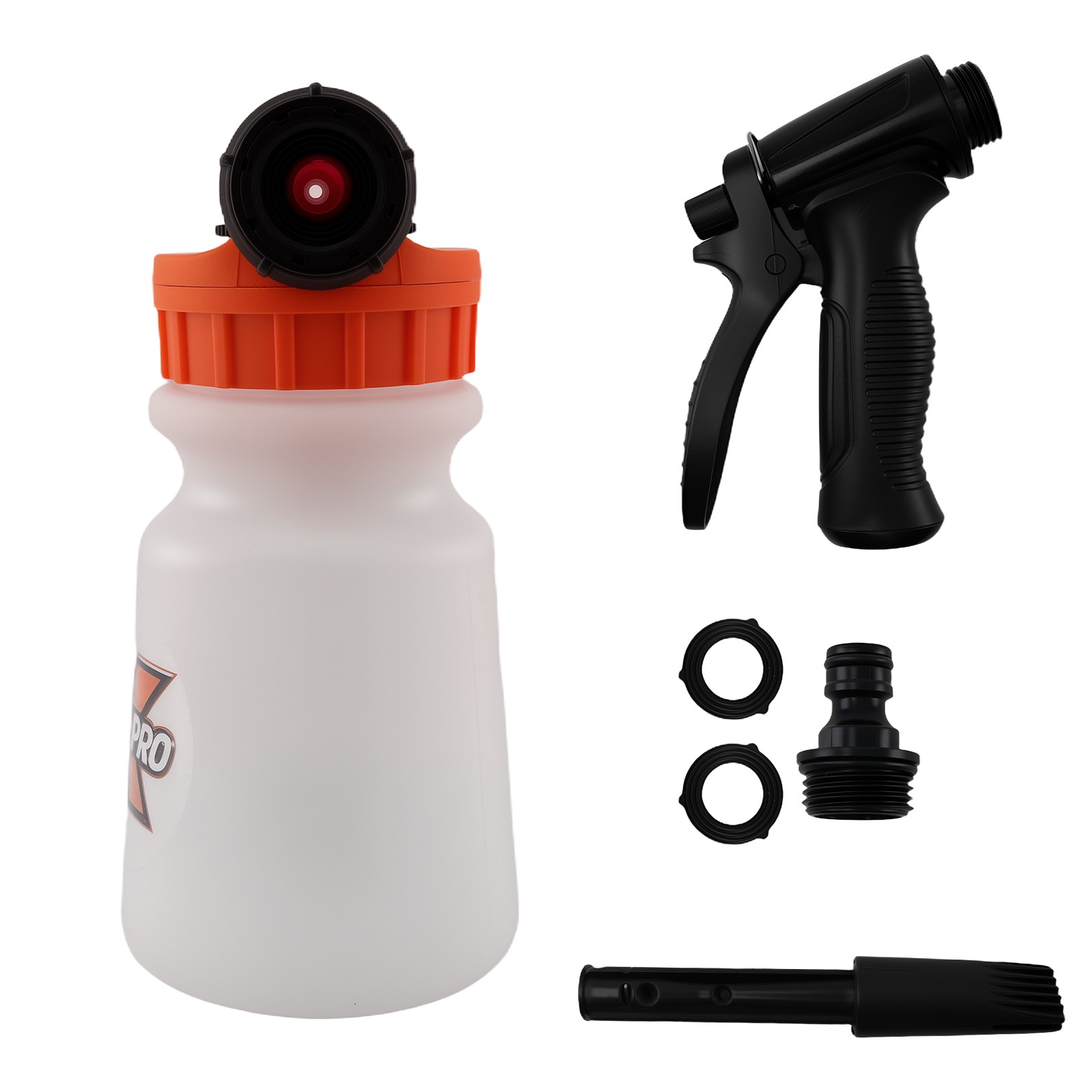 1L Adjustable Car Wash Foam Cannon Snow Foam Lance Quick Connect Plastic