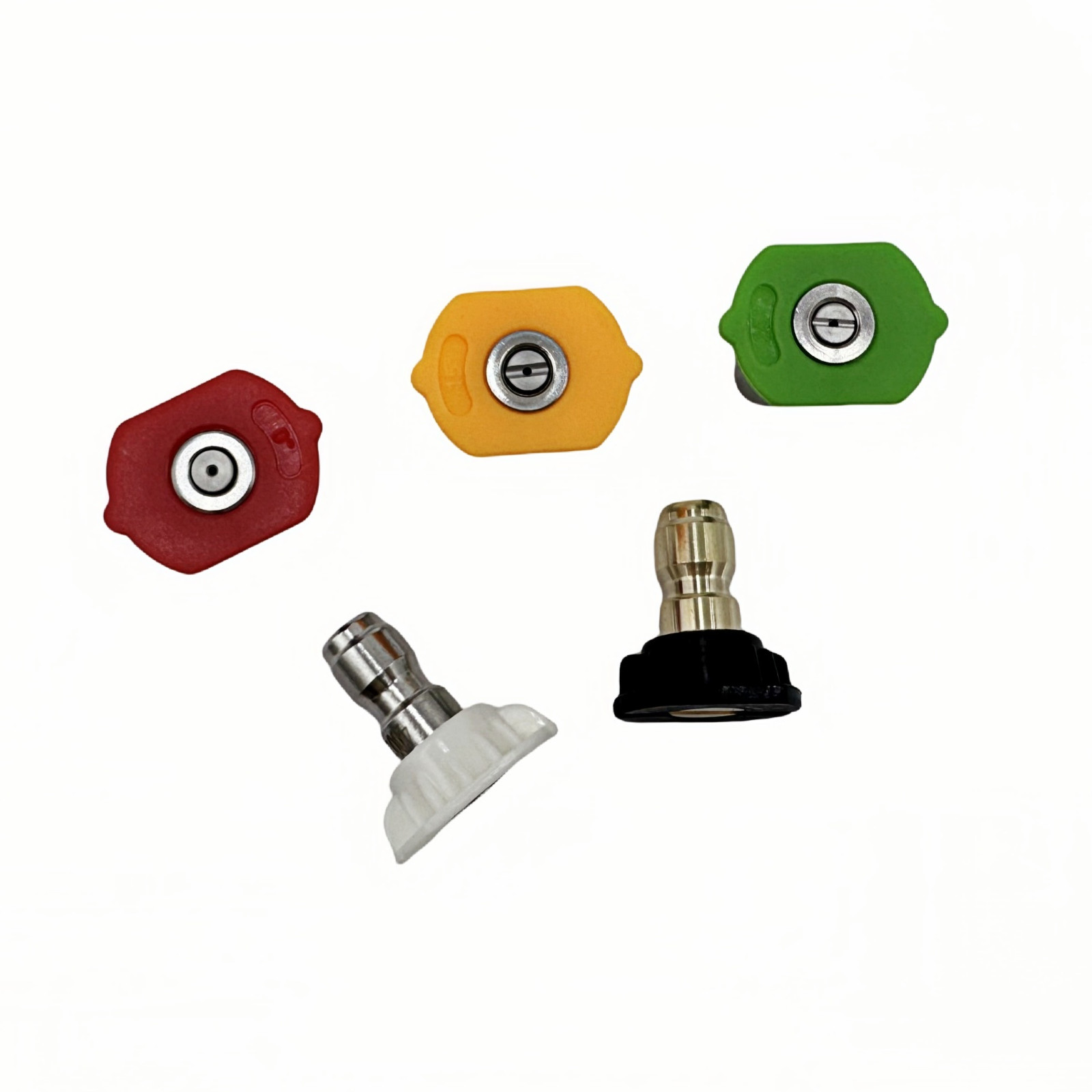 5pcs 1/4″ Tips High Power Pressure Washer Spray Nozzle Kit Quick Connect