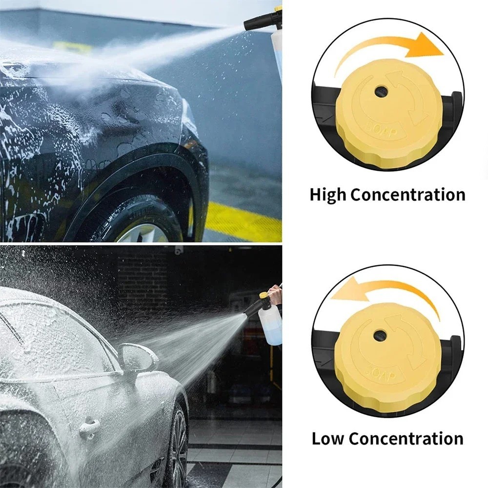 Foam Cannon for Karcher K2 K3 K4 K5 K6 K7 Adjustable Car Wash Foam Lance Kit