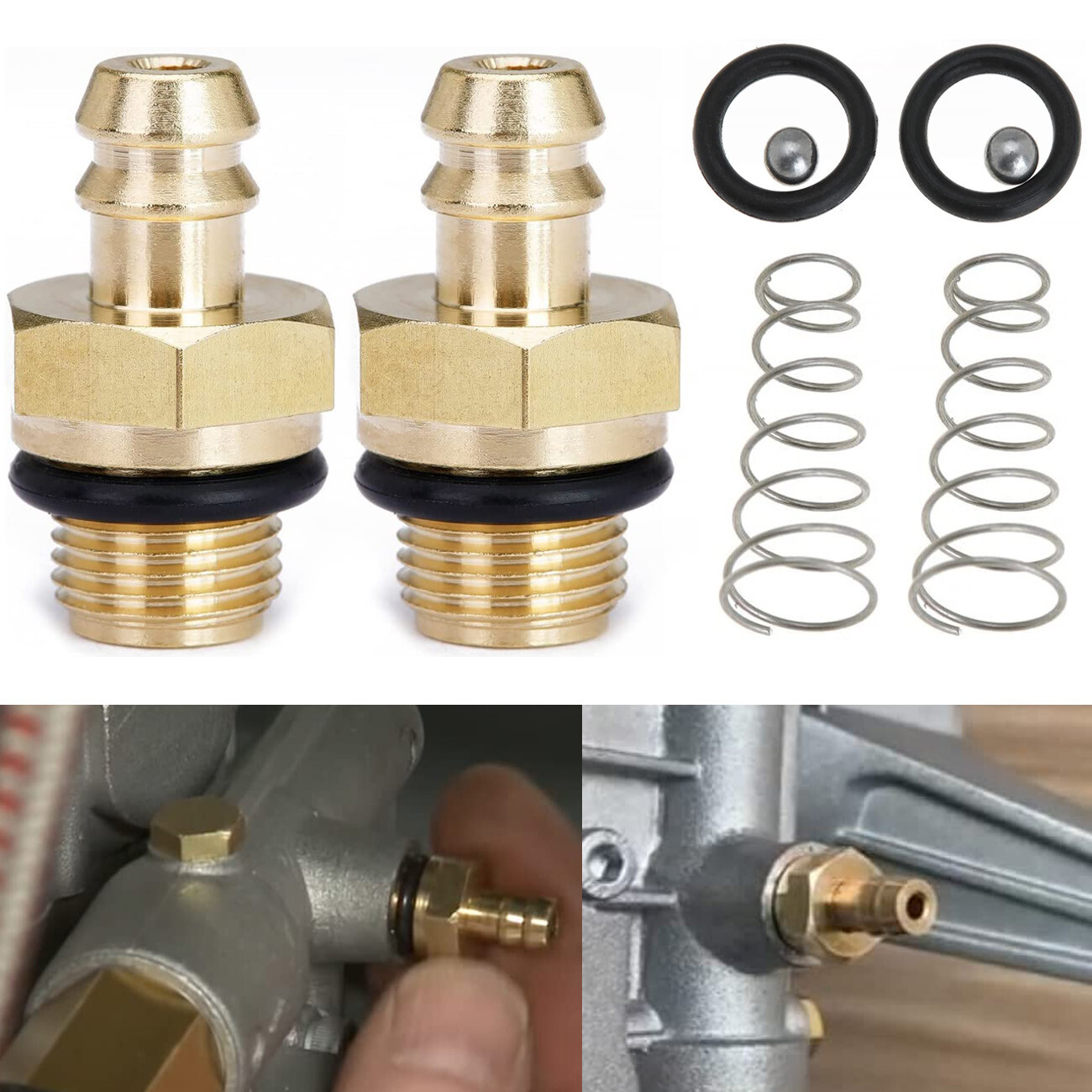 Chemical Soap Injector Pressure Washer Kit for Briggs Stratton Ryobi 190593GS