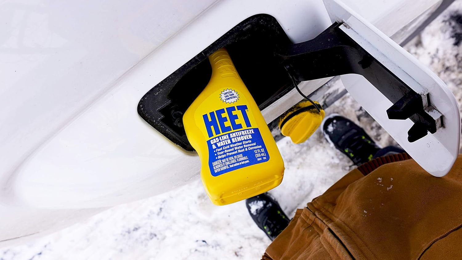 Gas-Line Antifreeze and Water Remover – Removes Water from Fuel System – Prevent