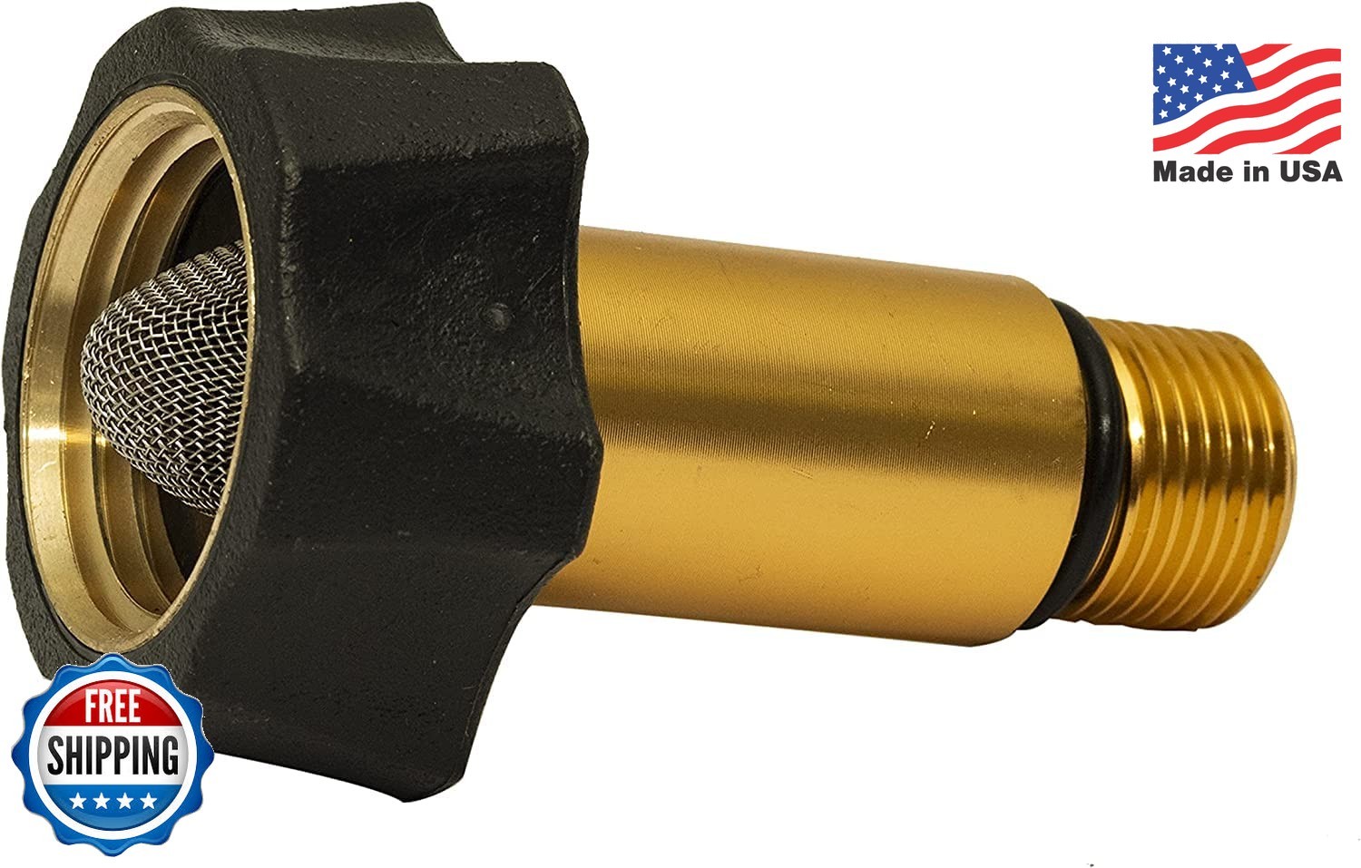 Simpson Cleaning 7110166 Water Inlet Fitting for OEM Technologies Axial Cam Pres