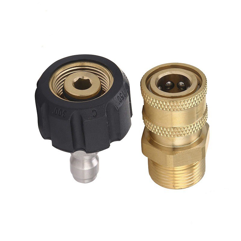 Kit Coupler Outdoor Parts Replacement Washing 5000PSI Adapter Attachment