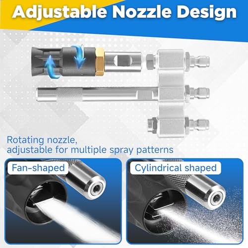 M5 Twist Nozzle 3in1 Long Range Shooter Tip Pressure Washer