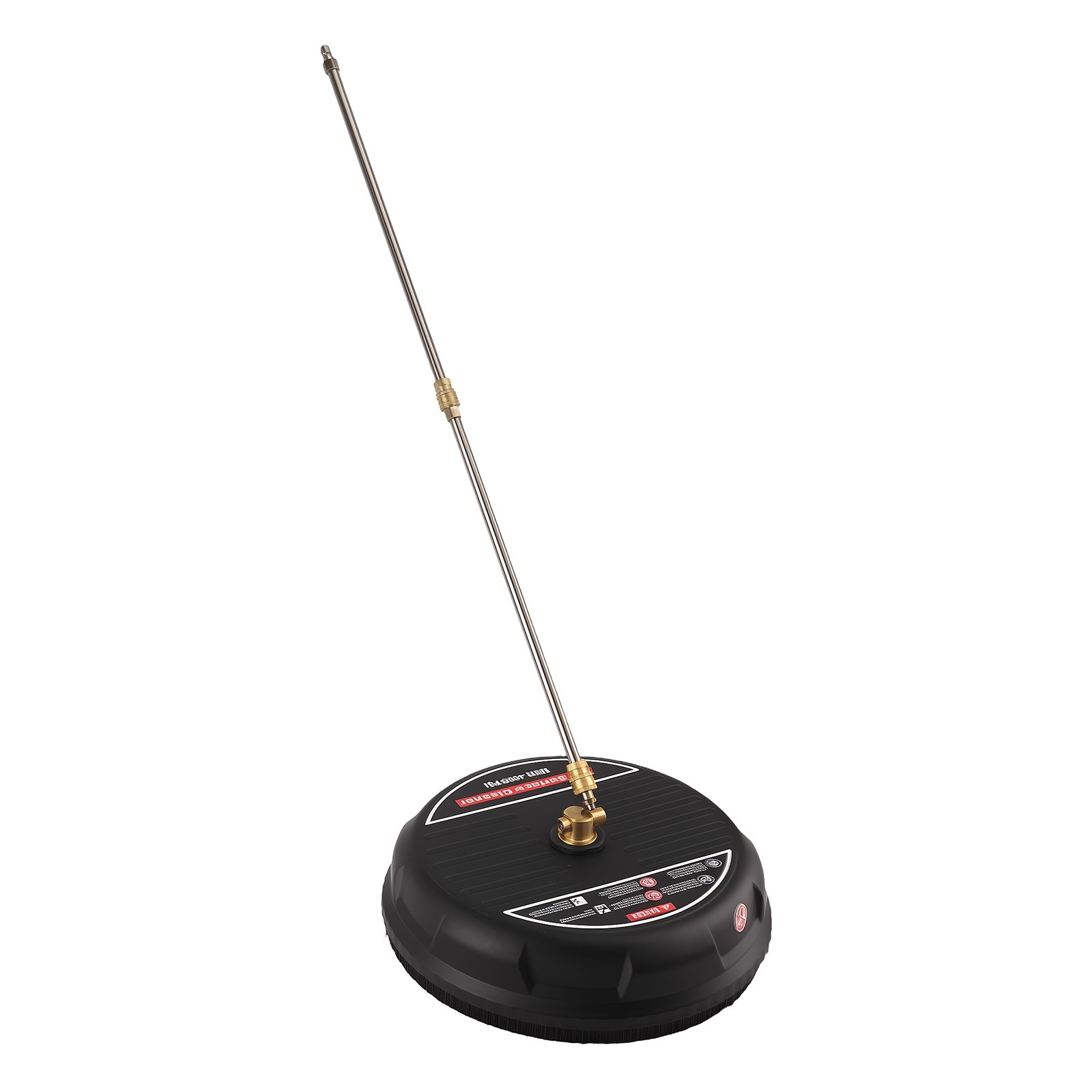 15″ High Pressure Surface Cleaner 4000 PSI + 2 Extension Wands for Washer