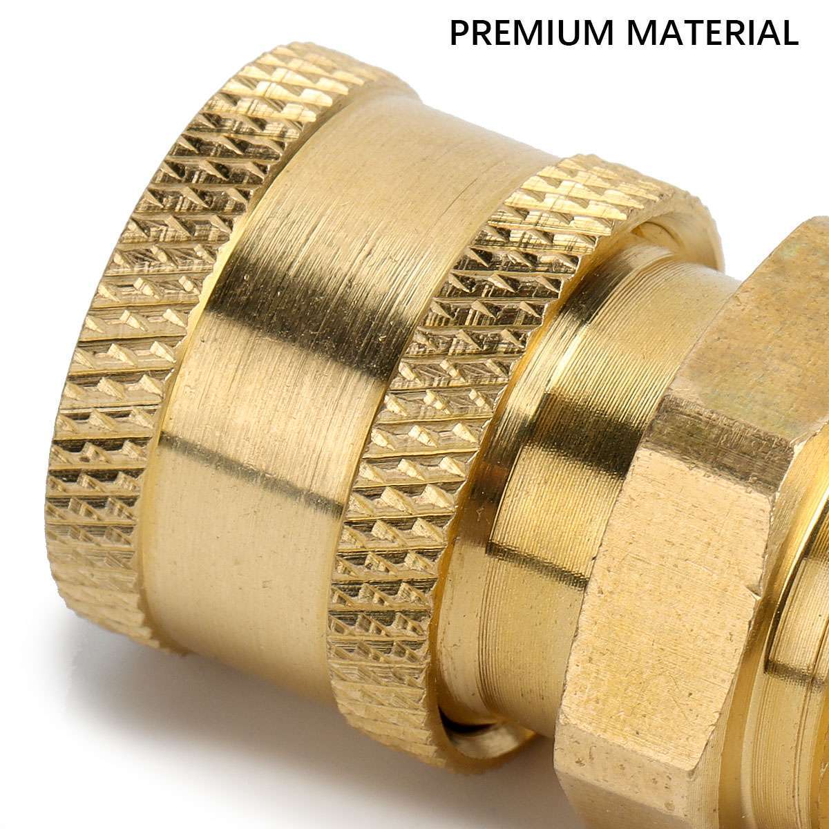 M22-14MM Quick Connect Adapter Female to 1/4”Male Connector For Pressure Washer