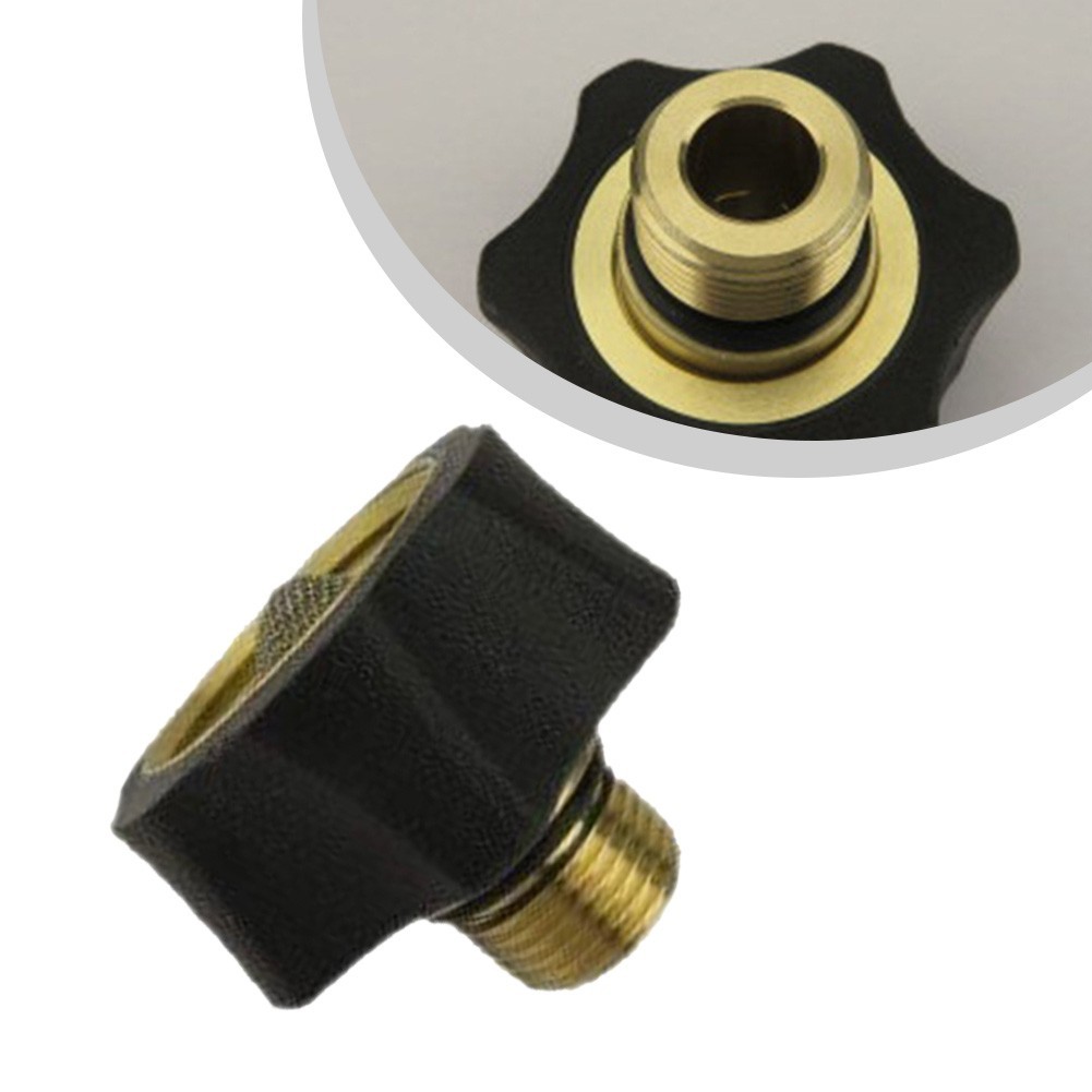 Anodized Aluminum Water Inlet Fitting for Pressure Washing Applications