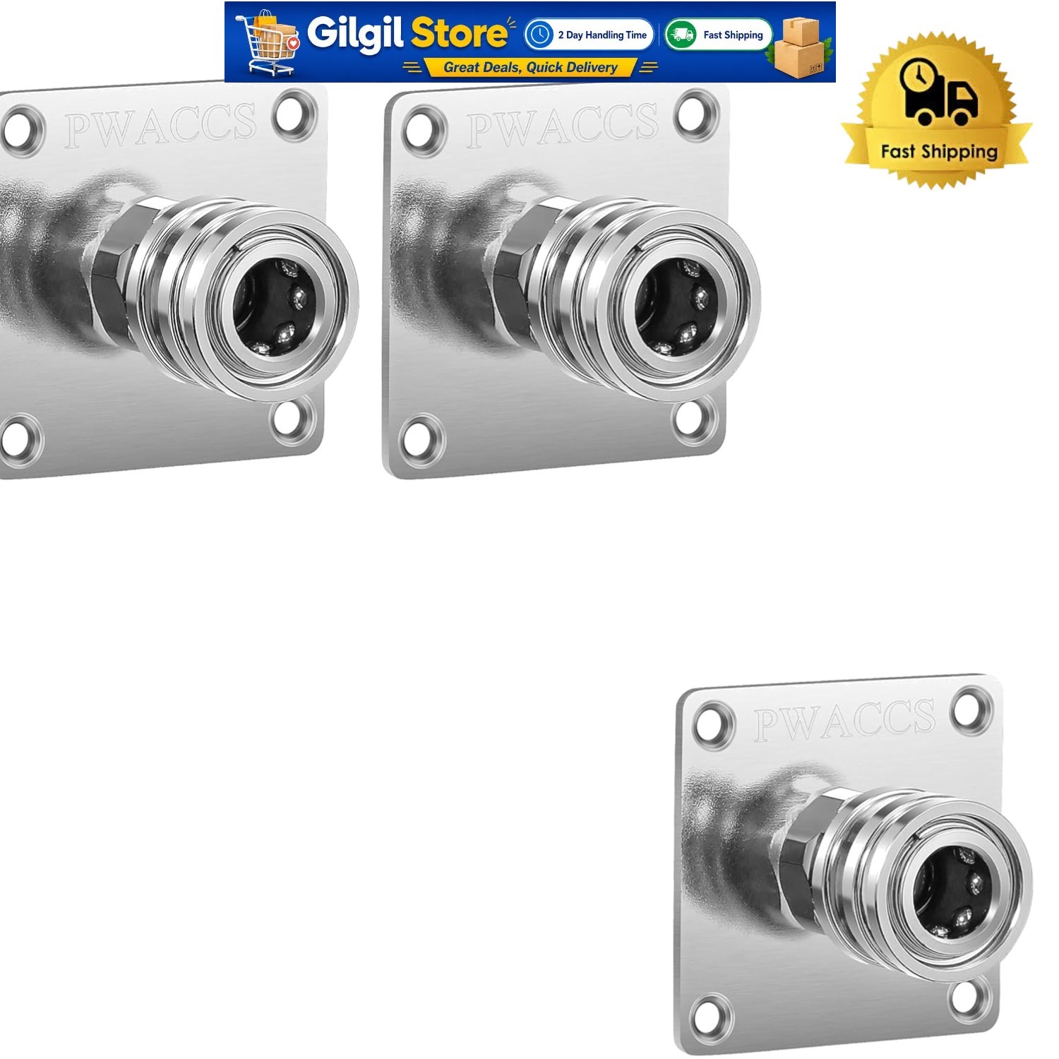 Space-Saving Pressure Washer Foam Cannon Holder – Quick Connect & Steel Design