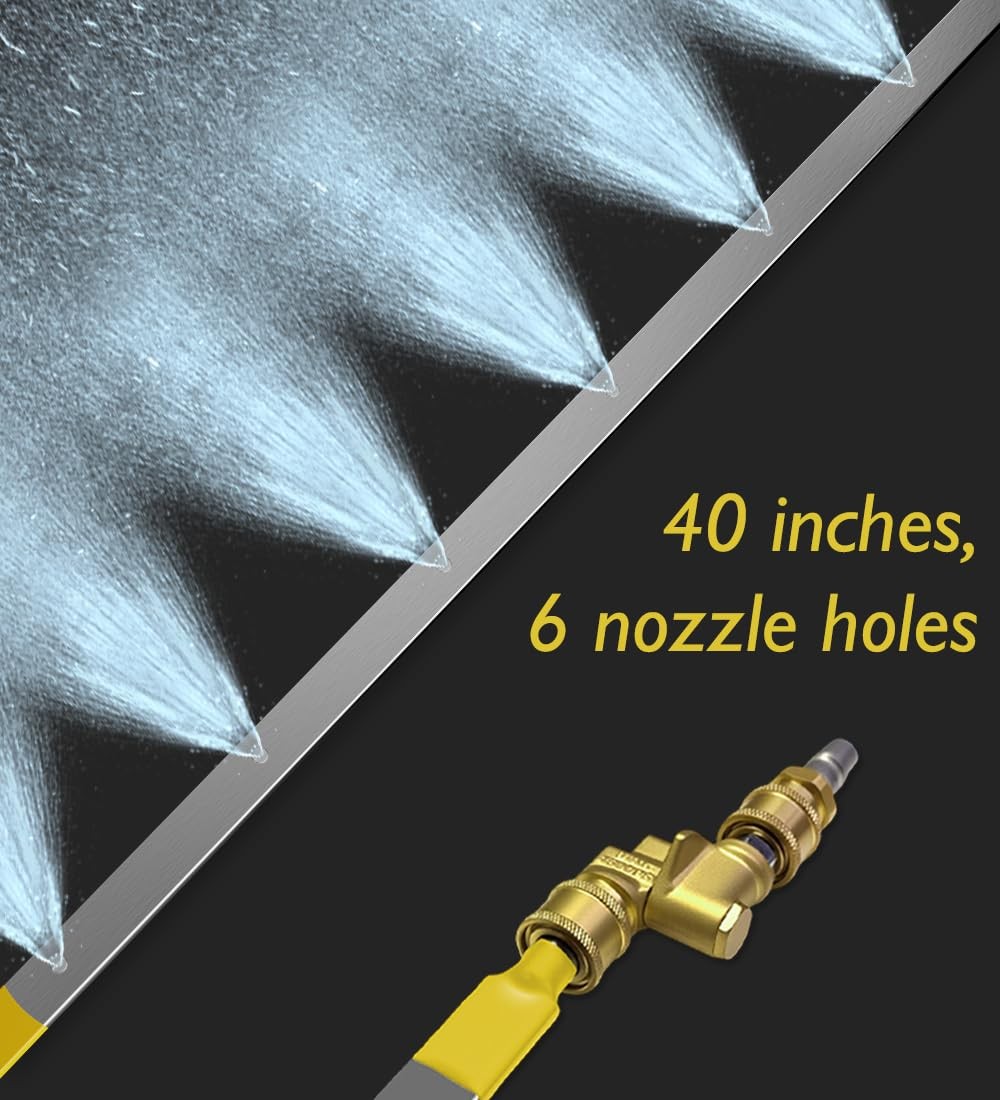 LFMUFNO 100cm Radiator Cleaning Wand Pressure Washer Tool