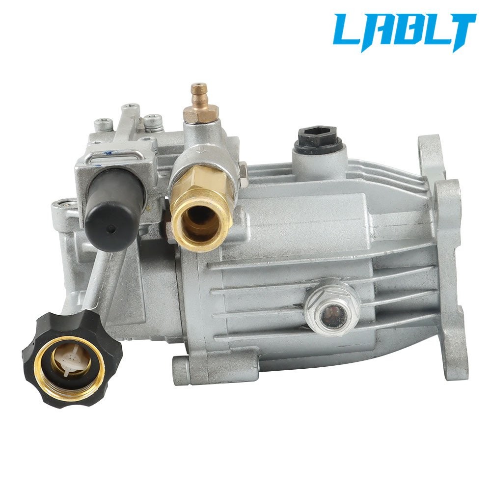 LABLT Pressure Washer Pump 3/4 HorizShaft MAX 3000 PSI 2.5 GPM Oil Sealed