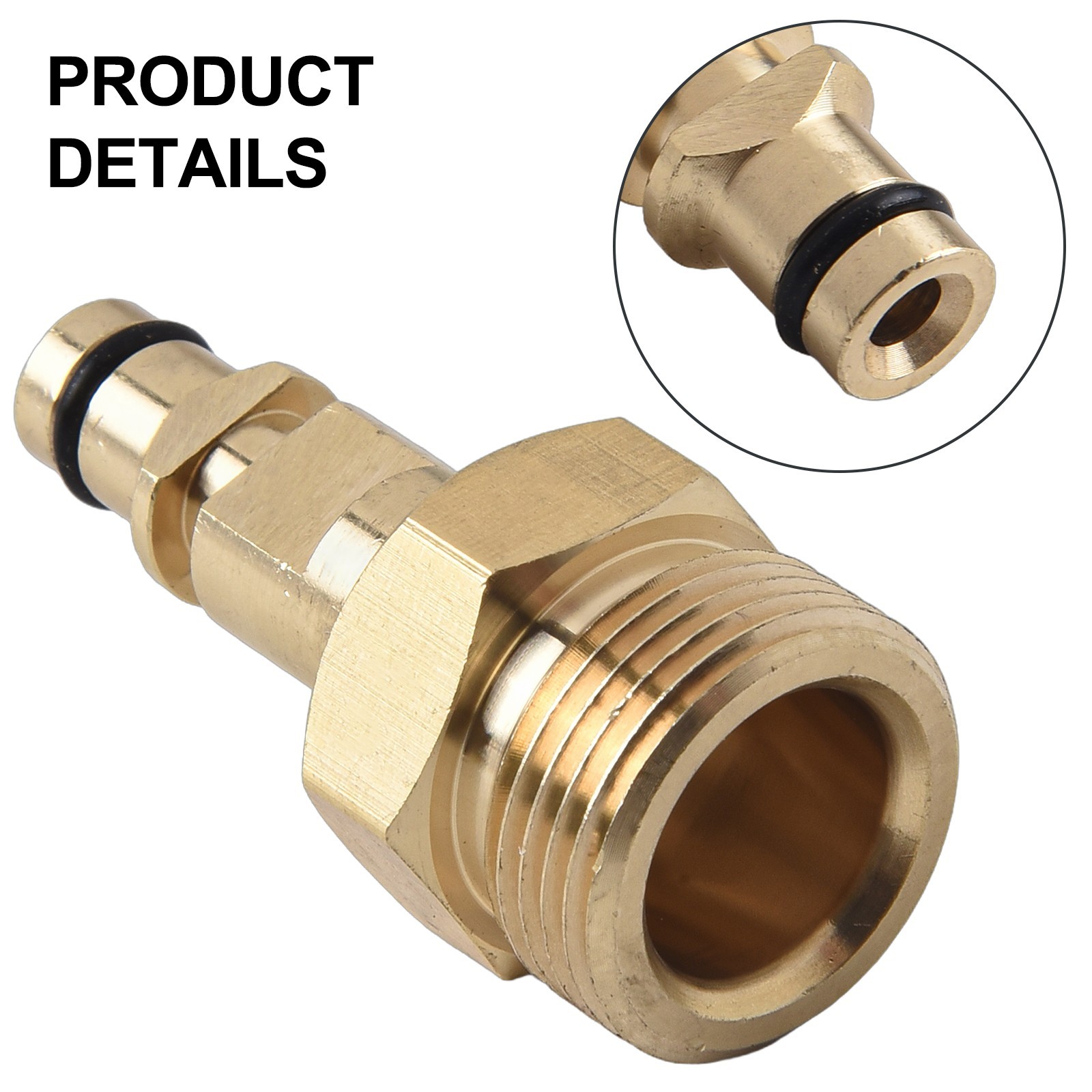 Adapter M22 Pressure Washer Quick Connect -in nipple Hose adapter