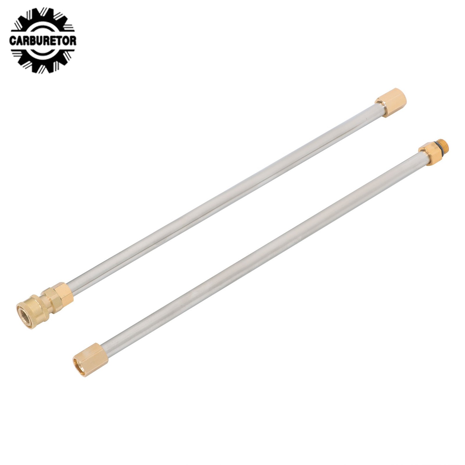 9 Pack Quick Connect 4000 PSI High Pressure Water Gun Extension Rod Set 1/4 Inch