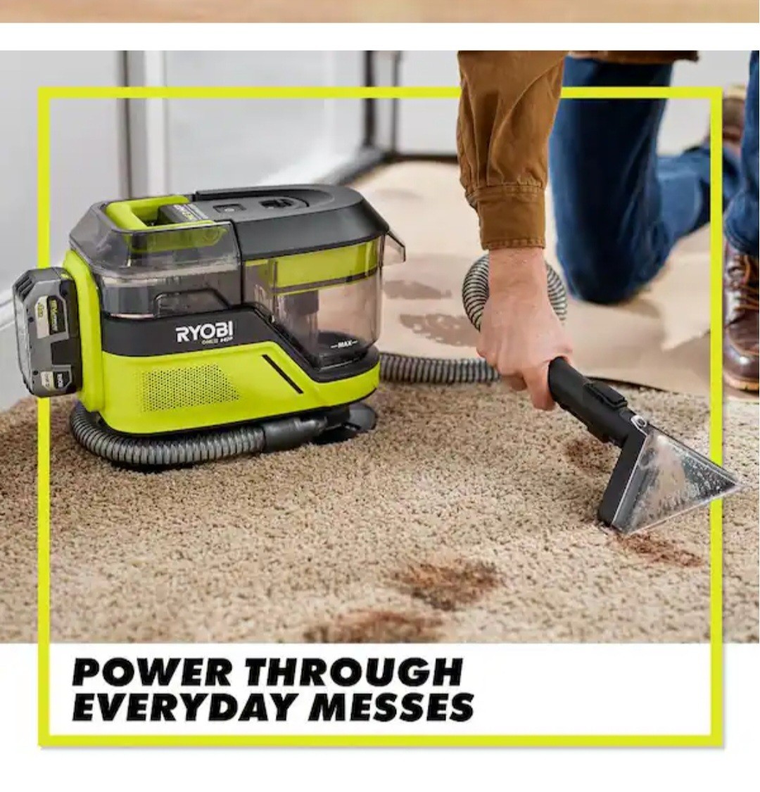RYOBI HP 18V Brushless Cordless SWIFTClean Mid-Size Spot Cleaner (Tool Only)