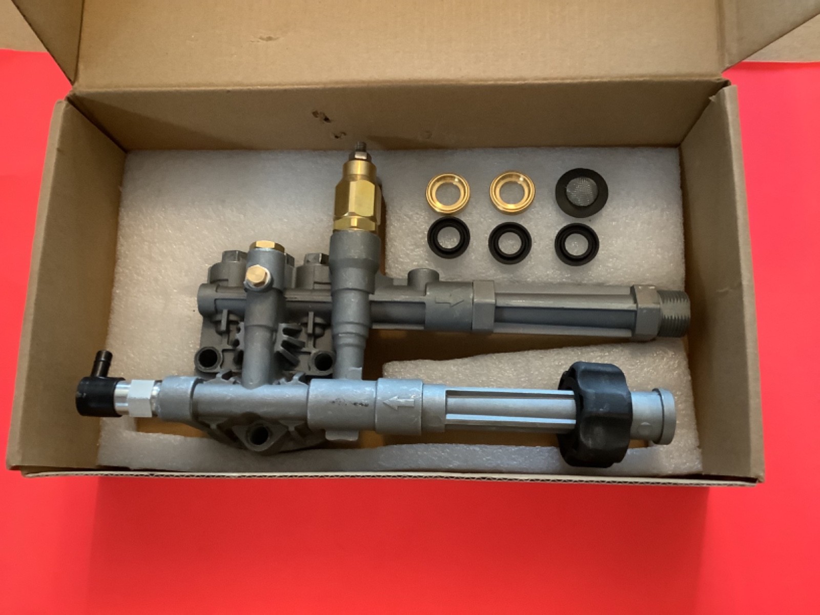 Pressure Washer Pump Head Assembly Compatible with AR43361 AR Pump parts READ