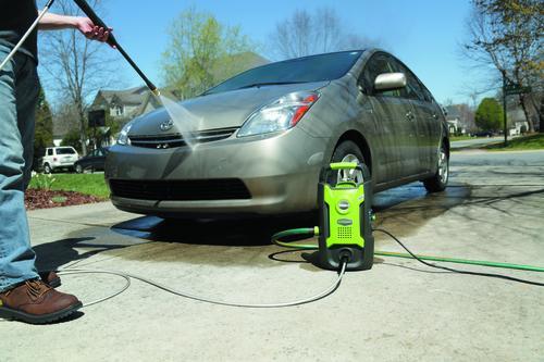 1600PSI 1.2GPM 13 Amp Corded Electric Pressure Washer Light Quick Connect Nozzle