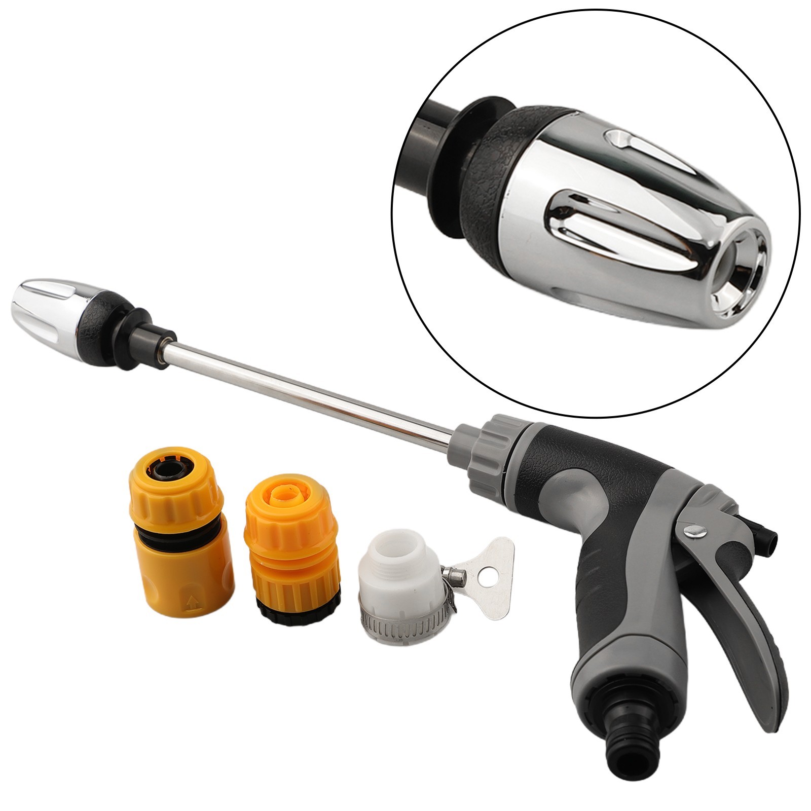 Thickened Galvanised Turbo Washer for Garden Hose with Sturdy Construction