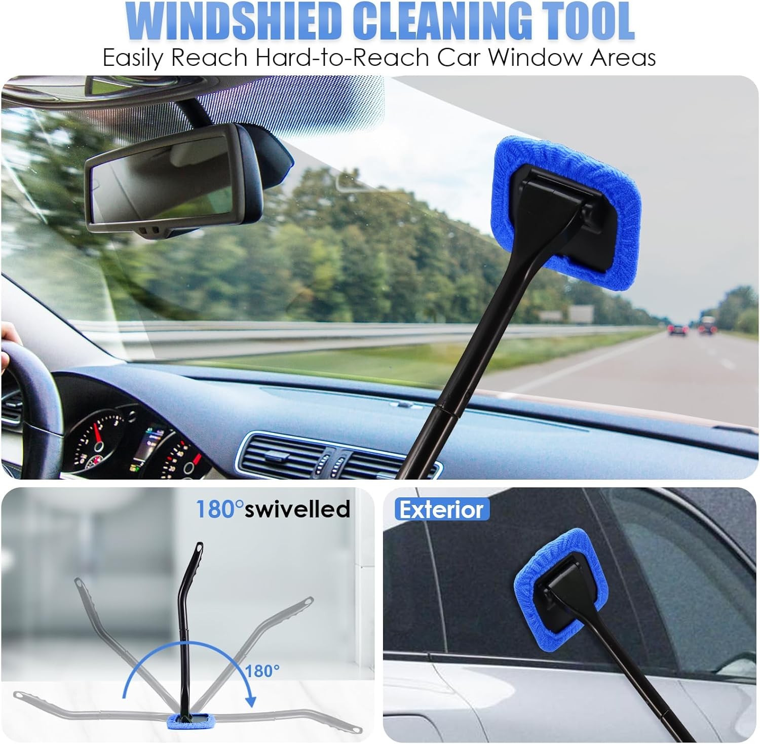 Viewsun Car Cleaning Kit, Interior Detailing Kit with High Power…