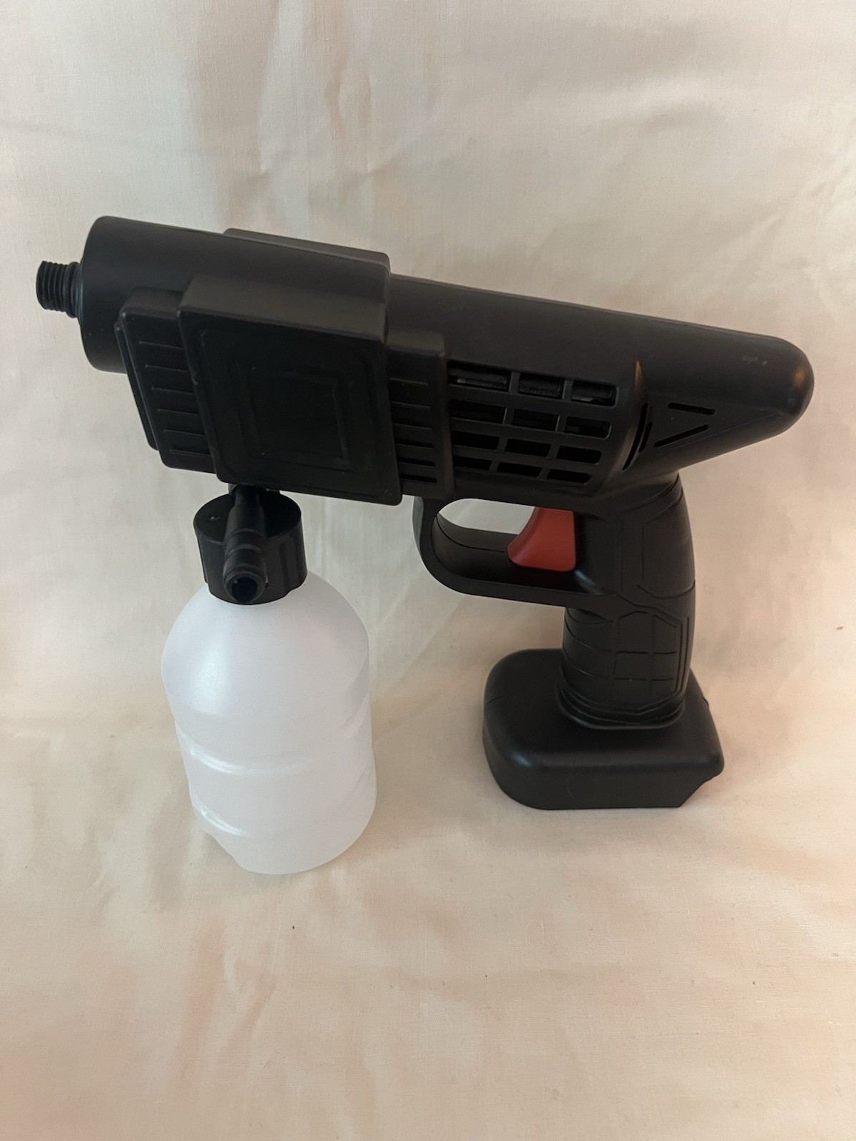 48V Portable Battery Cold Water Pressure Washer Spray Gun Kit w/ Hose Charger