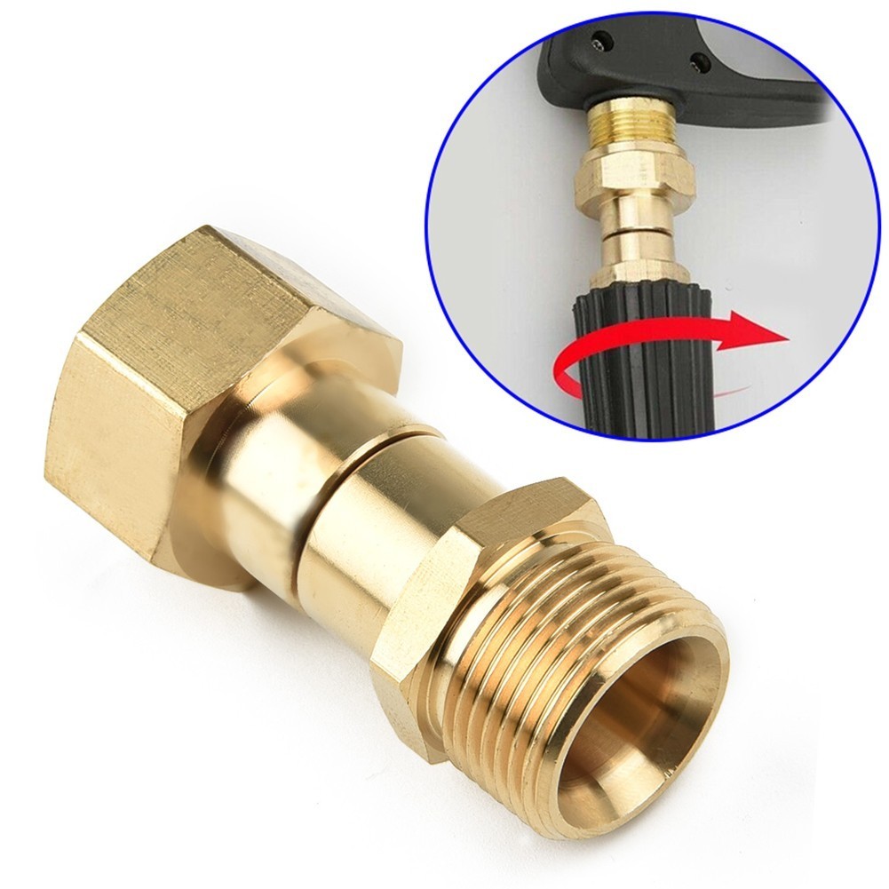 M22 14mm ADAPTER / COUPLER For Power Pressure Washer Water Pump Hose Fittings