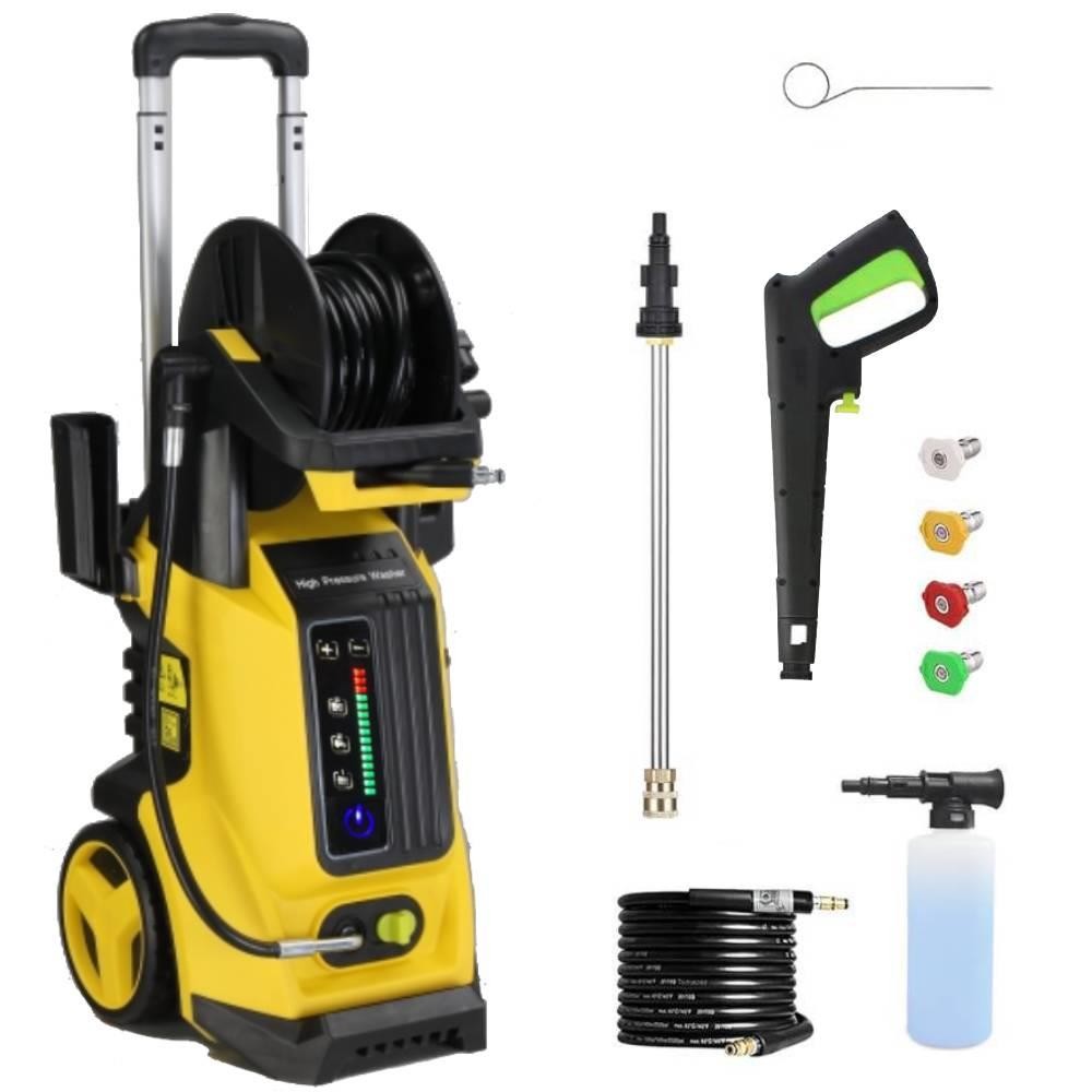 3800PSI Electric High Pressure Washer with Touch Screen Adjustment Pressure NEW