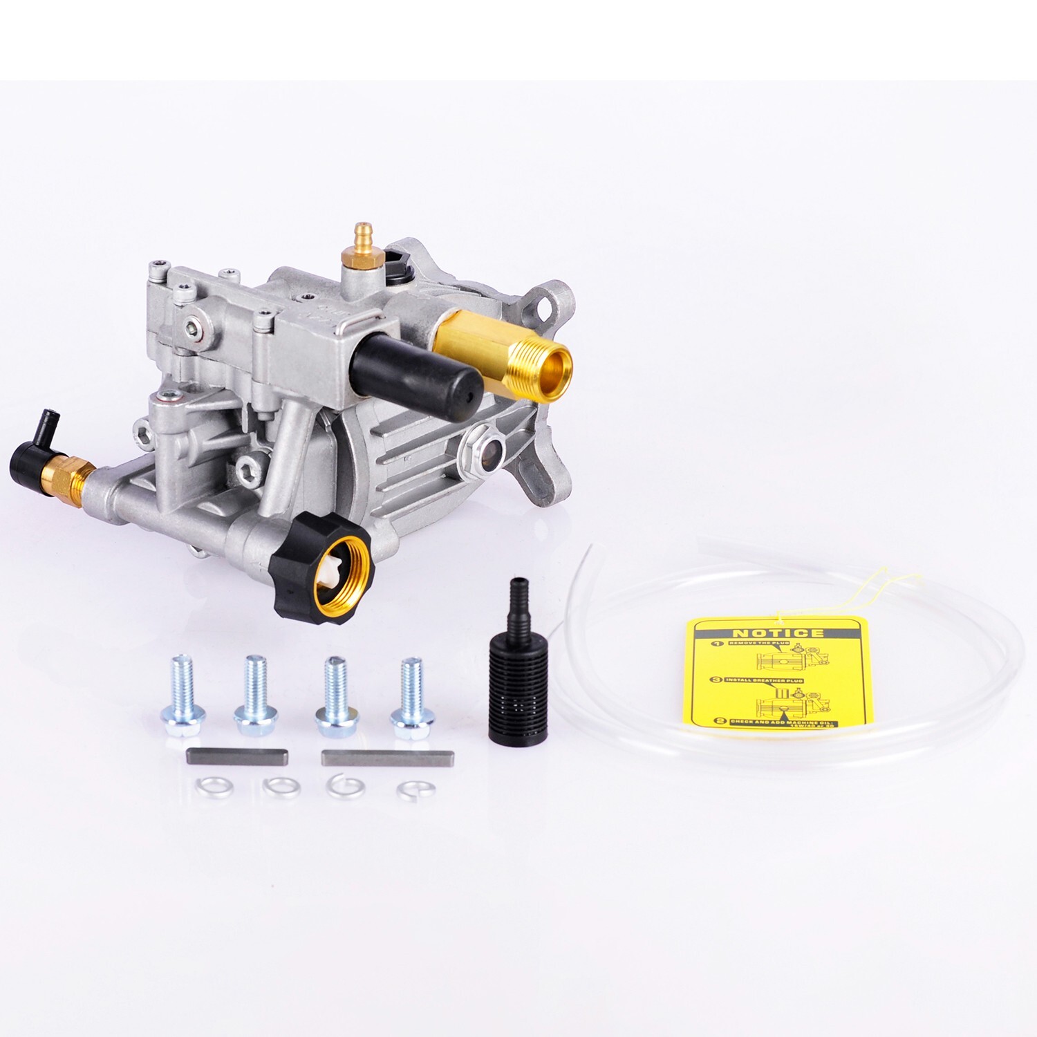 3000 PSI Power Pressure Washer Water Pump Simpson MS-60763 3/4 FREE KEY