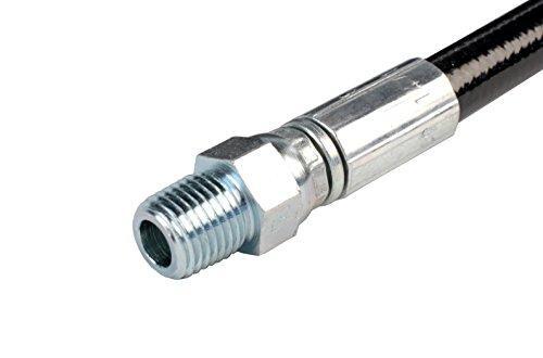 Sewer Jetter Kit 1/8″ NPT x 50′ Hose & 4.0 Orifice Button Nose Nozzle 4000 PSI
