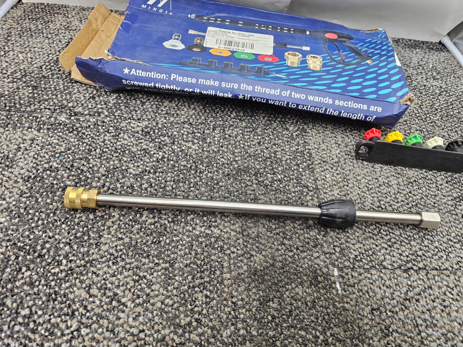 M Mingle Replacement High Pressure Washer Gun With Extension Wand Assembly