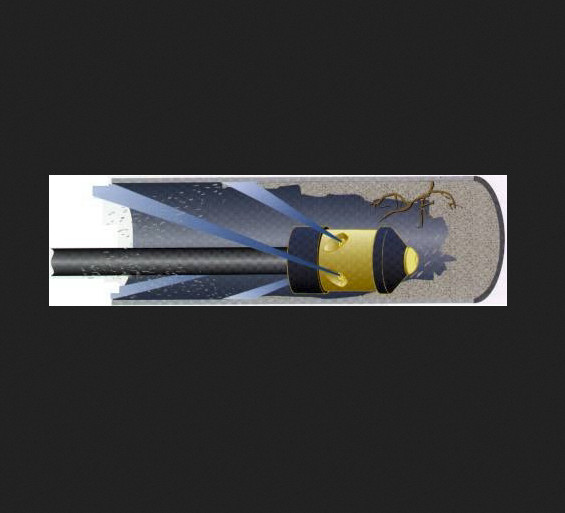 ENZ 1-1/4″ Rotojet Nozzle 4″ HRH 3600psi 53GPM Sewer Culvert jetter 8-24″ pipe