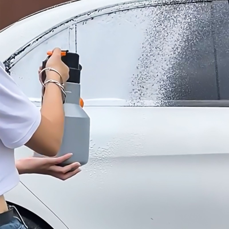 2Liters Electric Foam Sprayer Car Washing Foam Sprayer Can USB C Rechargeable