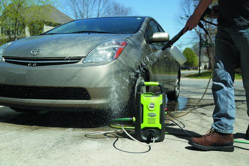 1600PSI 1.2GPM 13 Amp Corded Electric Pressure Washer Light Quick Connect Nozzle
