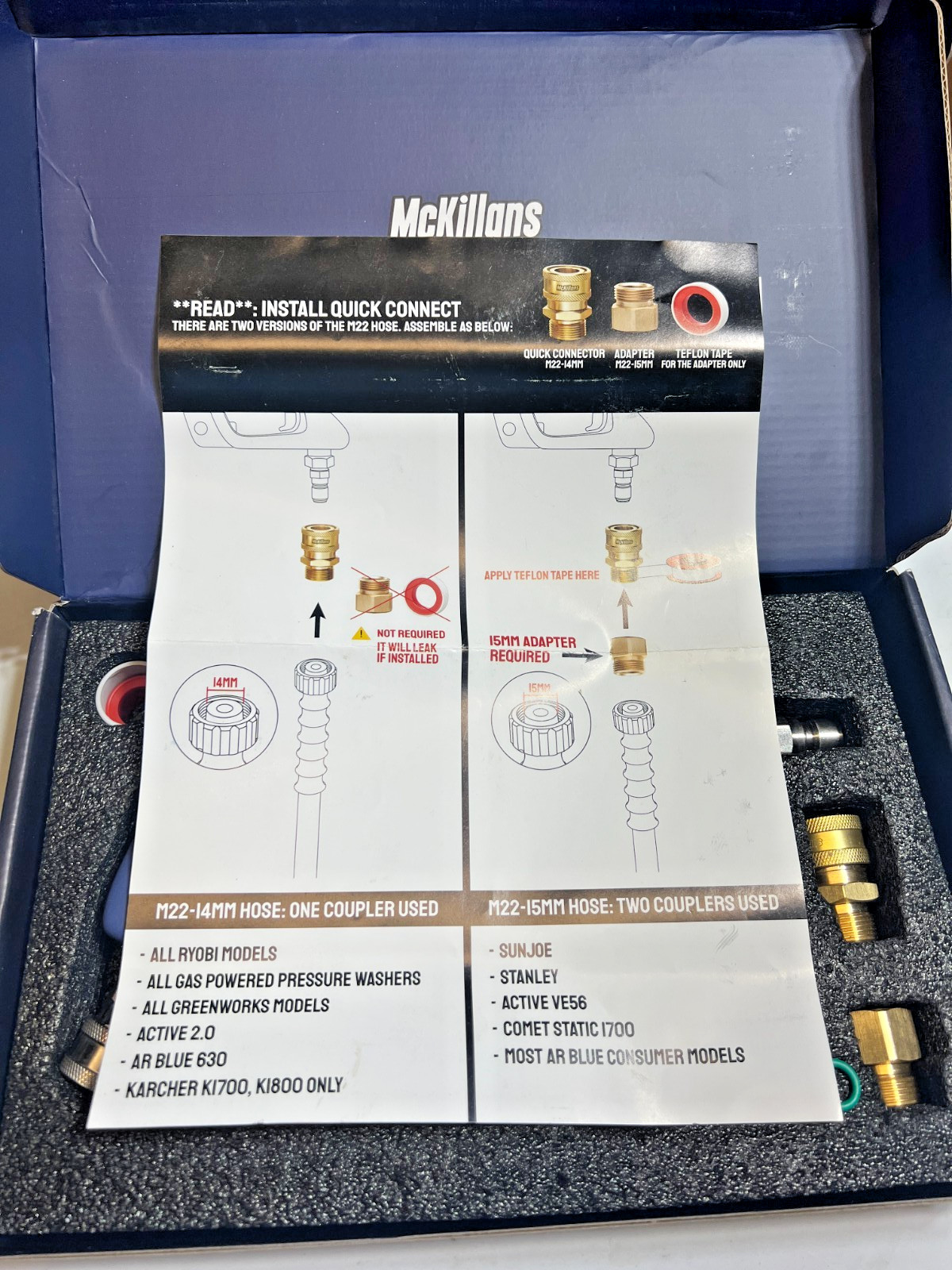 McKillans® Swivel Gun Pro – Swivel High Pressure Water Handle with 3/8″ Male …