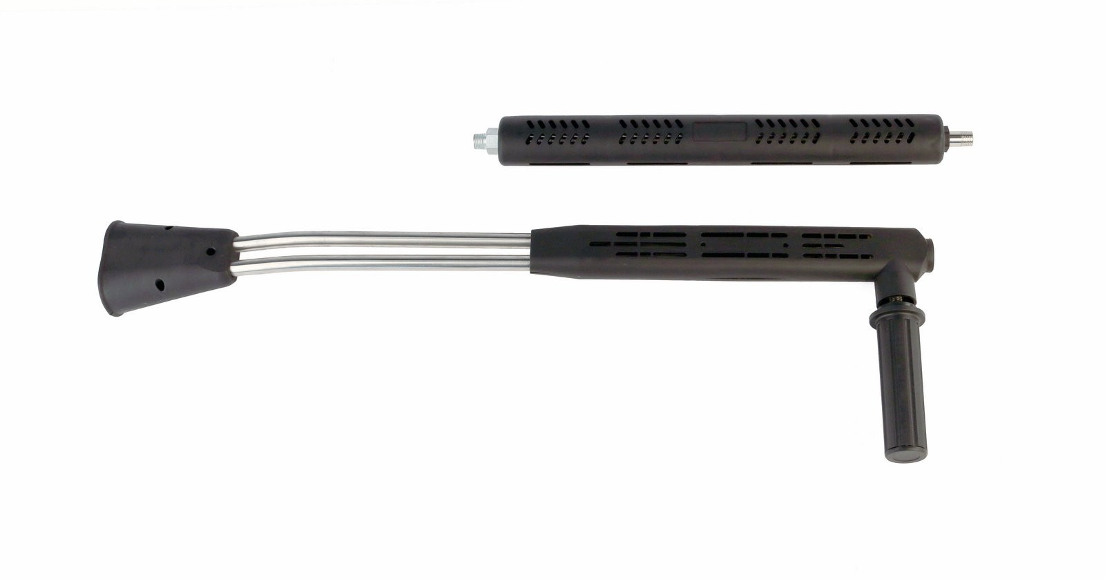 Erie Tools 40″ Pressure Washer Stainless Steel Seamless Dual Lance Wand Molded