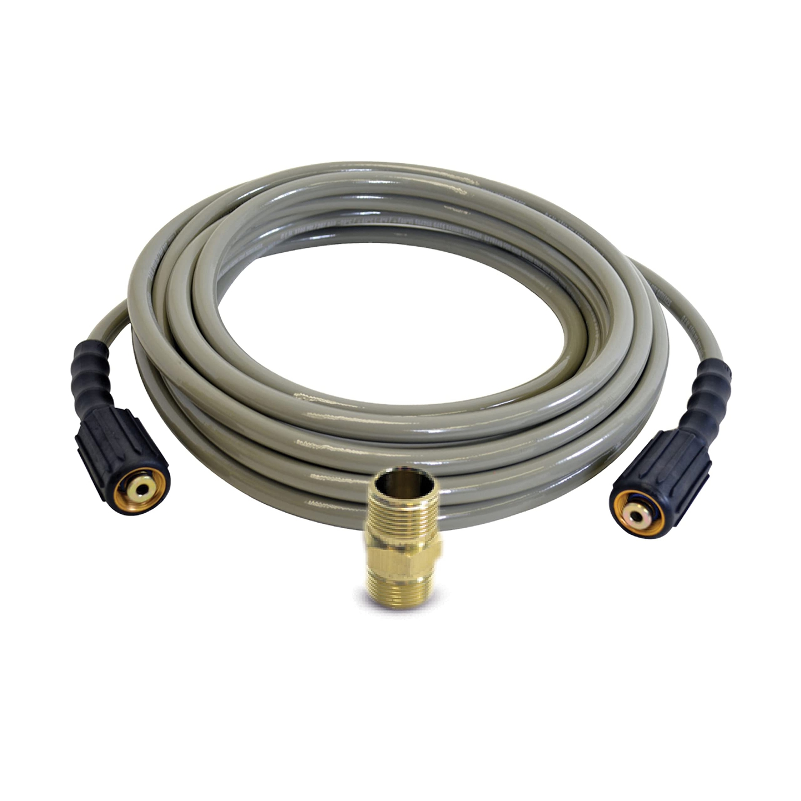 25ft MorFlex Pressure Washer Hose M22 Connector 3300 PSI Cold Water Compatible