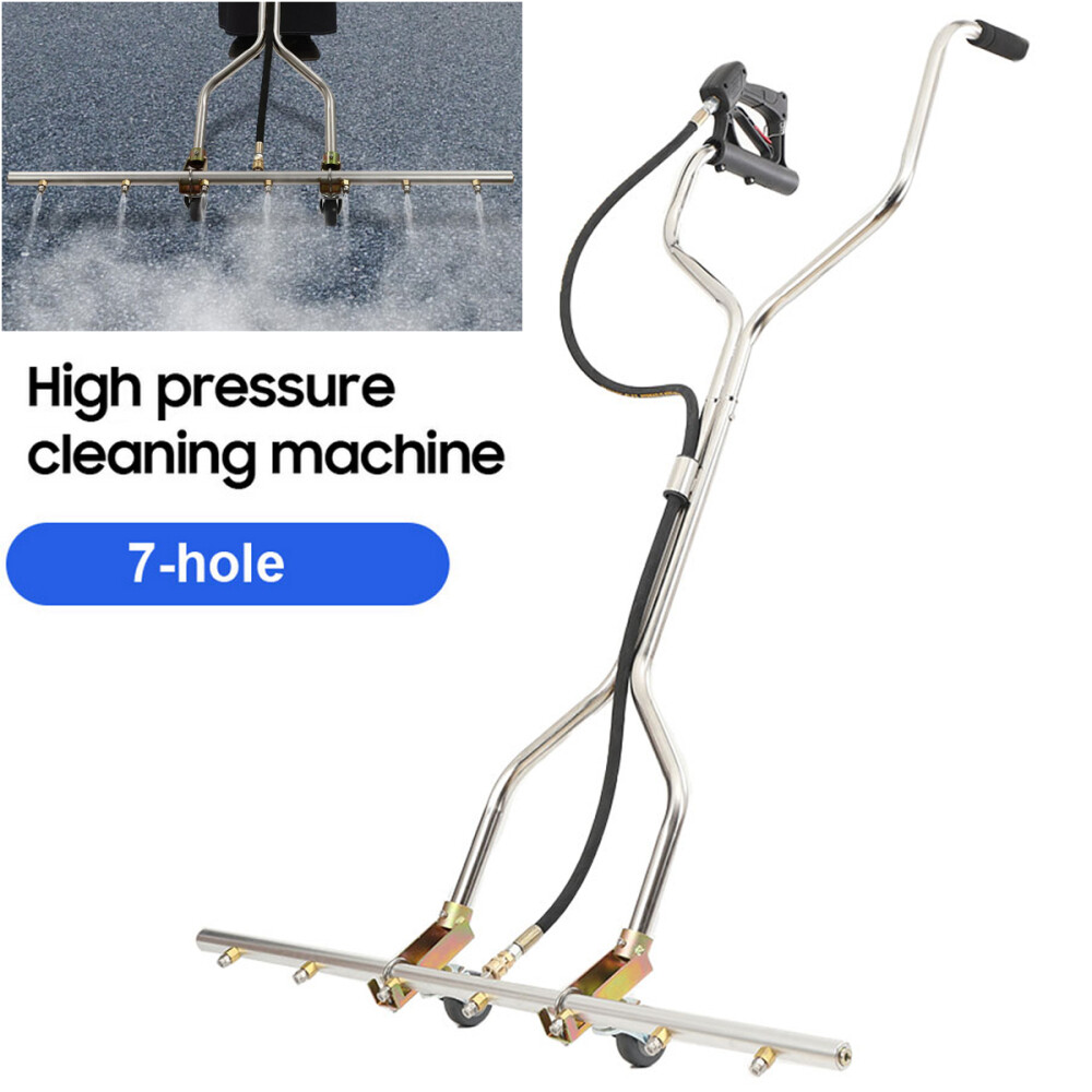 39′ 7-Hole Water Broom For Hot and Cold Water Pressure Washer 5000PSI 40L/min