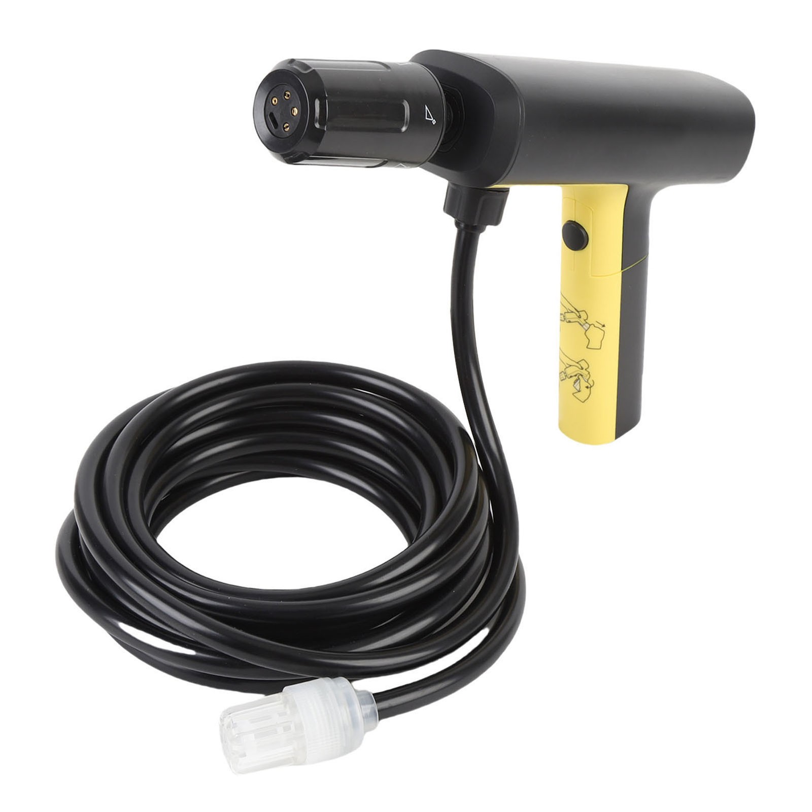 Car Washer Gun USB Charging Lightweight Water Saving 5 Gears Pressure Handheld