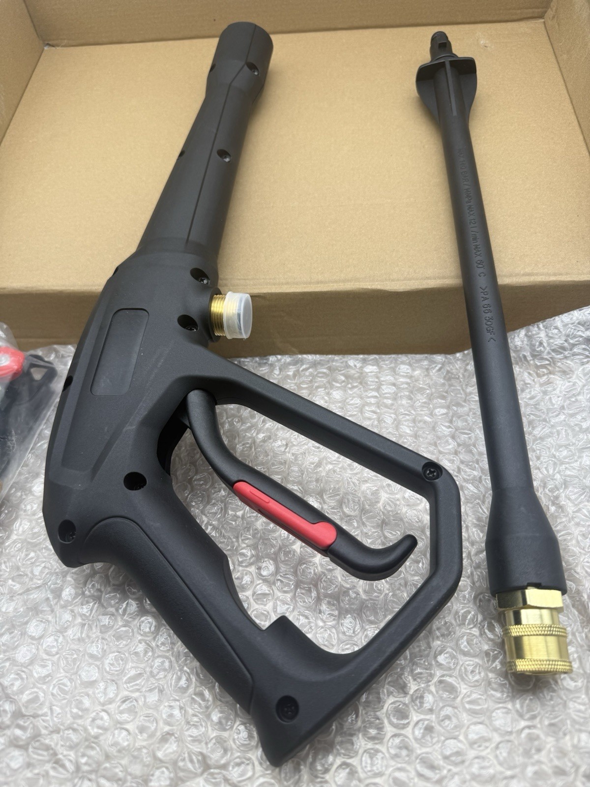 Pressure Washer Spray Gun, for Ryobi Pressure Washer Gun, w/Jet Wand & 5 Nozzle