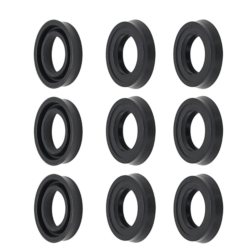 10Pcs Rubber Water Seals 204084GS, 200345GS for High Pressure Pumps Maintenance